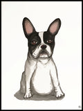 Poster: French Bulldog, by Lindblom of Sweden