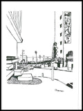 Poster: Frishman st., Tel-Aviv, by Discontinued products