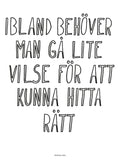 Poster: Gå vilse, by Discontinued products