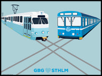Poster: GBG + STHLM, by Discontinued products