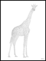 Poster: Giraffe, by Discontinued products