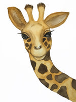 Poster: Giraffe, by Lindblom of Sweden