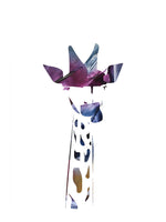 Poster: Giraffe, night, by LIWE