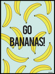 Poster: Go Bananas!, by Fröken Form