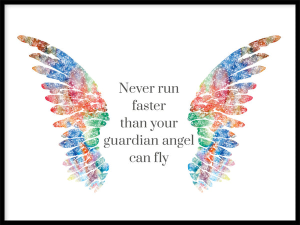 Poster: Guardian Angel, multi, by GaboDesign