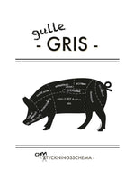 Poster: Gullegris, by Ateljé Spektrum - Linn Köpsell