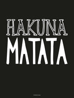 Poster: Hakuna Matata, by Discontinued products