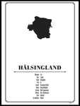 Poster: Hälsingland, by Caro-lines