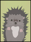 Poster: Hedgehog, by Discontinued products