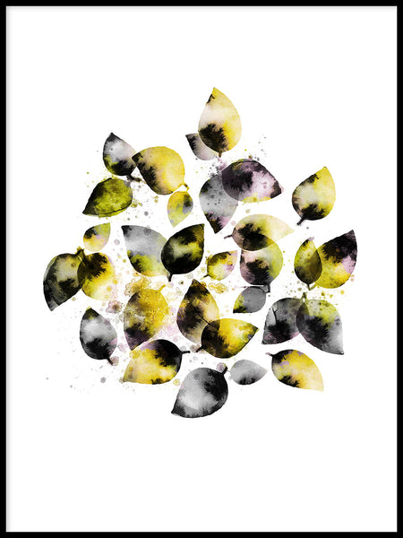 Poster: Herbs, by Lotta Larsdotter