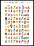Poster: Home Sweet Home, by Annas Design & Illustration