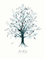 Poster: Human Tree, by Toril Bækmark