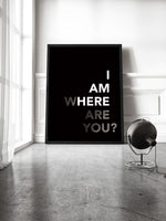 Poster: I am, by Anna Mendivil / Gypsysoul