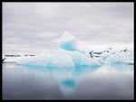 Poster: Iceland Glacier, by Hanna Bäfver