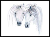 Poster: Icelandic Horses, by Cora konst & illustration