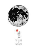 Poster: I want my own moon, by Discontinued products