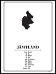 Poster: Jämtland, by Caro-lines