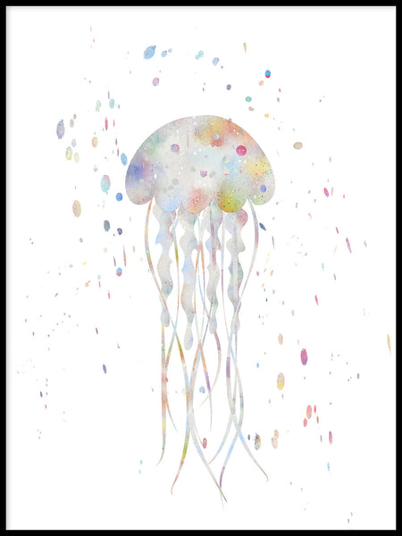 Poster: Jellyfish 1, by Paperago