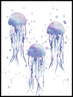 Poster: Jellyfish 4, by Paperago