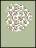 Poster: Kiwi green, by Fia-Maria