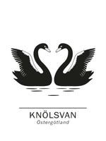 Poster: Swan the official animals of Östergötland, Sweden., by Paperago
