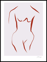 Poster: Woman II, by Julia Lysén Art
