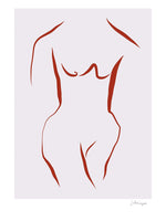 Poster: Woman II, by Julia Lysén Art