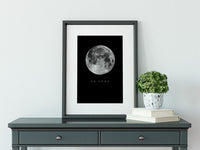 Poster: La Luna, by Anna Mendivil / Gypsysoul