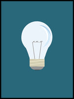 Poster: Lightbulb, by Discontinued products
