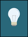 Poster: Lightbulb, by Discontinued products
