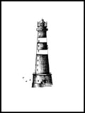 Poster: Lighthouse, by Sofie Staffans-Lytz
