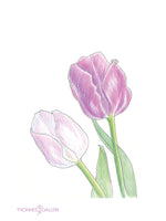 Poster: Purple tulips, by Yvonnes galleri