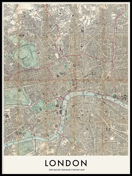 Poster: London 1890, by Discontinued products