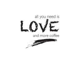 Poster: Love and coffee, by Discontinued products