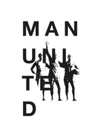 Poster: Manchester United legends, by Tim Hansson