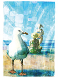Poster: Seagulls and people II, by Discontinued products