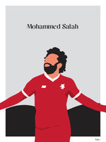 Poster: Mohammed Salah, by Tim Hansson