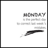 Poster: Monday, by Discontinued products