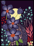 Poster: Moonlight Garden, by Discontinued products