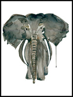 Poster: Mother Elephant, by Annas Design & Illustration