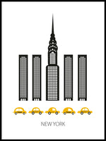 Poster: New York, by Forma Nova