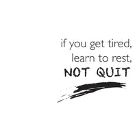 Poster: Not quit, by Discontinued products