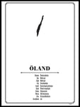 Poster: Öland, by Caro-lines