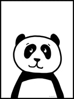Poster: Panda Buddy, by Anna Grundberg