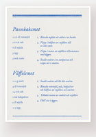 Poster: Pannkaksskolan, by Discontinued products