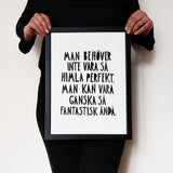 Poster: Perfekt - Fantastisk, by Discontinued products