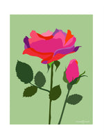 Poster: Rose I, by Yvonnes galleri