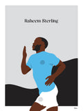 Poster: Raheem Sterling, by Tim Hansson