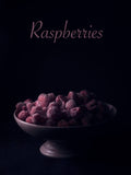 Poster: Raspberries, by LO Art Design