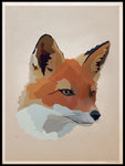 Poster: Fox, by Lisa Hult Sandgren